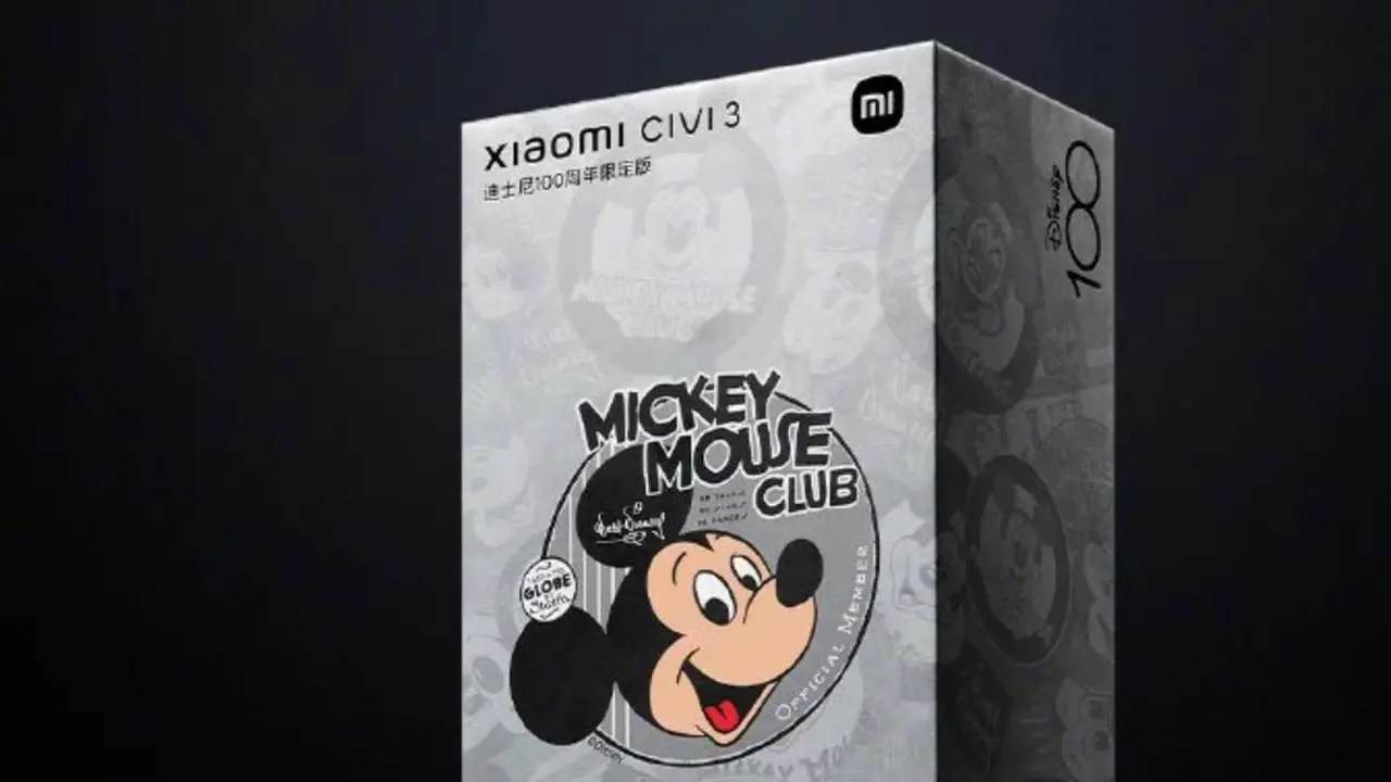 Xiaomi Civi 3 Disney 100th Anniversary Edition