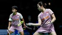 Ganda putri Indonesia Rachel Allessya Rose/Meilysa Trias Puspitasari lolos ke babak 16 besar&nbsp;German Open 2025 usai mengalahkan&nbsp;Nicole Gonzales Chan/Lin Chih-Chun dari Chinese Taipei. Rachel/Meilysa menang rubber game 18-21, 21-11, dan 22-20 di Westenergie Sporthalle, Selasa (25/2). (PBSI/Badmintonphoto/Yang Shaochen)