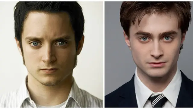 Elijah Wood - Daniel Radcliffe (c) fanpop & hdwalle