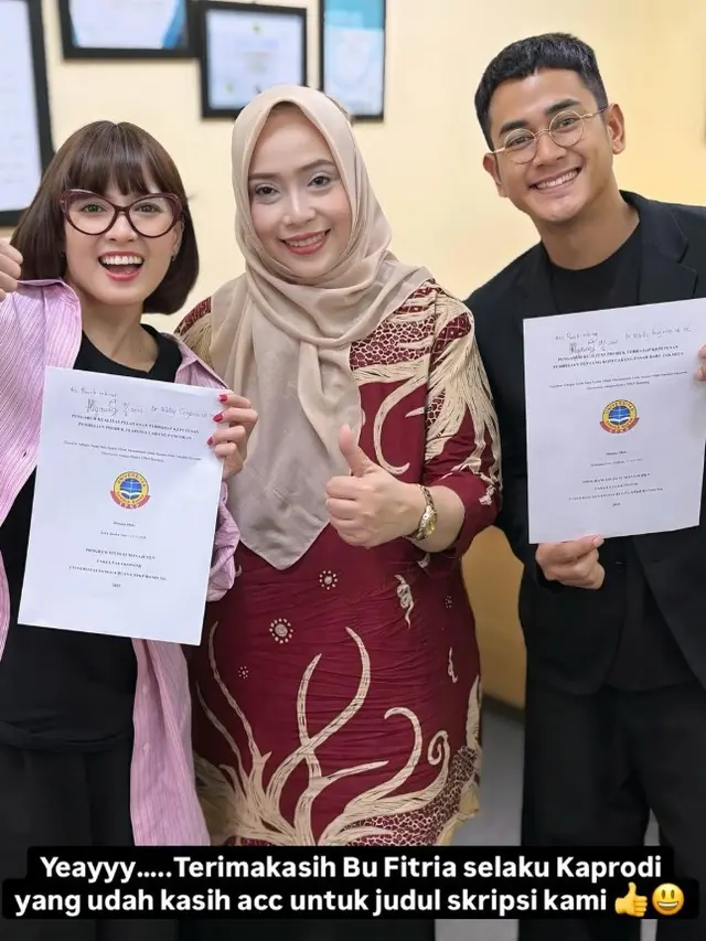 Perjalanan Chika Jessica, Dwi Andhika, dan Kiki Farel Raih Gelar Sarjana