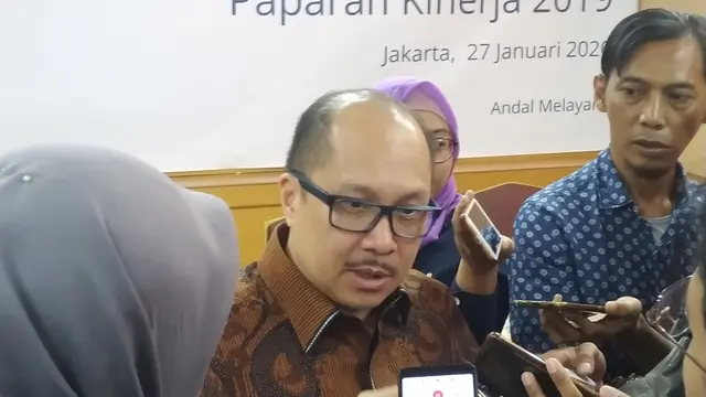 Direktur Utama PT Taspen (Persero) A.N.S Kosasih. (Athika/Liputan6.com)