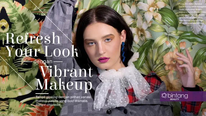 [Bintang] Tampil glowing dengan pilihan variasi makeup palette yang bold dramatis. Instant chicness! ​