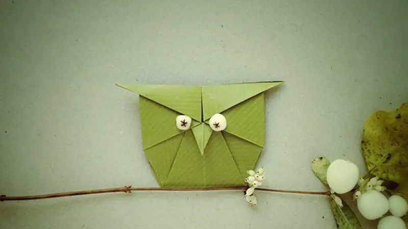 Origami Bentuk Hewan yang Mempesona
