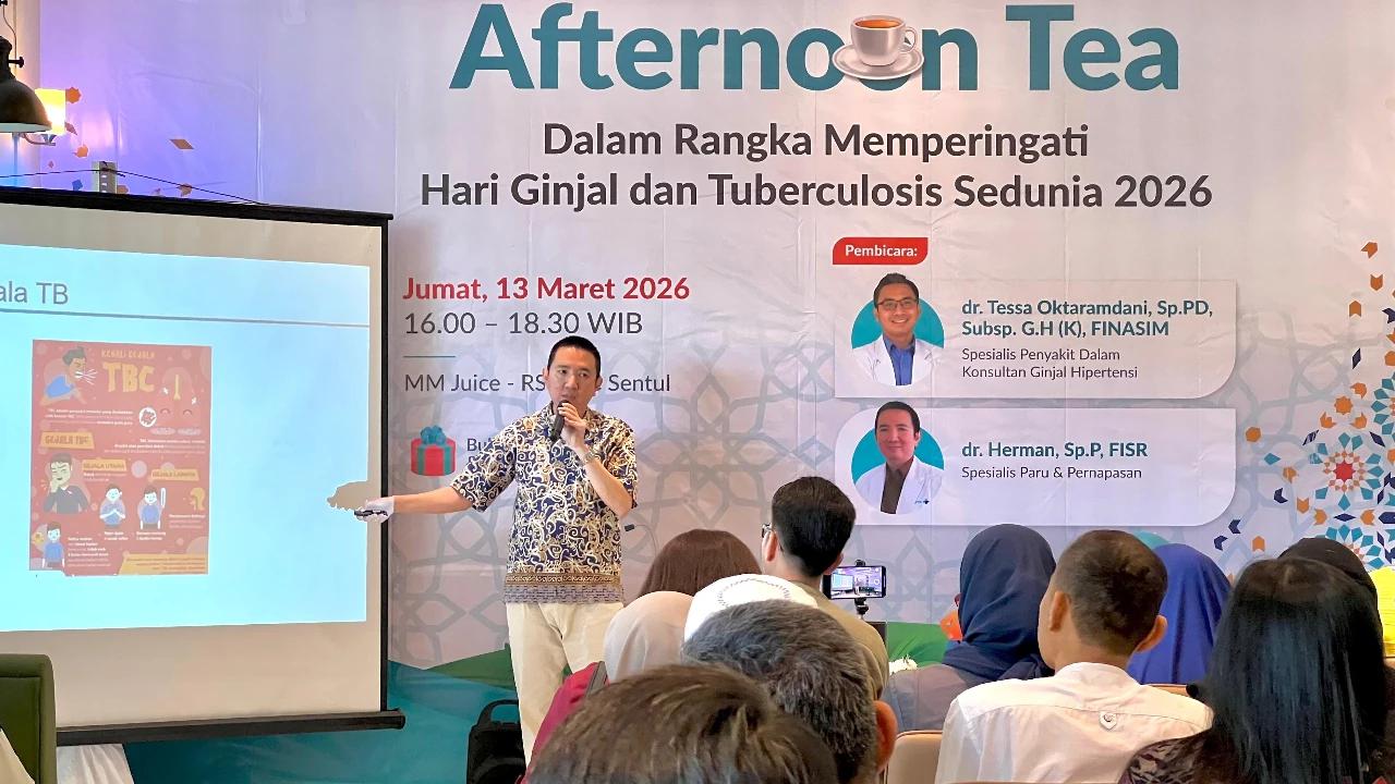 Peringati Hari Ginjal dan Hari Tuberkulosis Sedunia, RS EMC Sentul Gelar Edukasi Kesehatan dan Buka Puasa Bersama