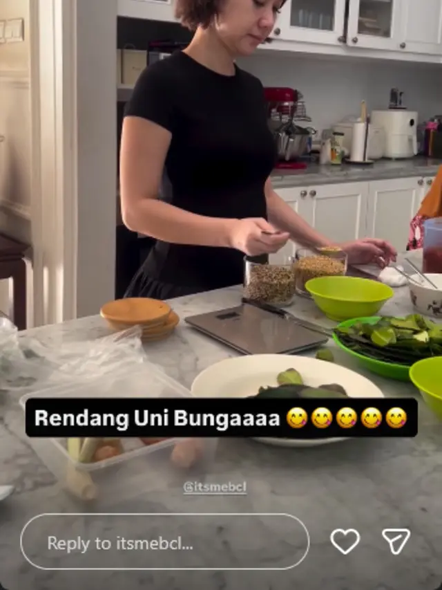 Dapur Rumah Bunga Citra Lestari (Instagram itsmebcl)