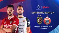 Live Streaming Bali United vs Persija Jakarta