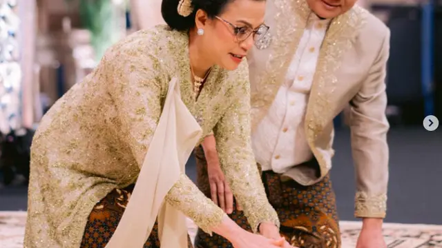 Potret Sri Mulyani dan Suami