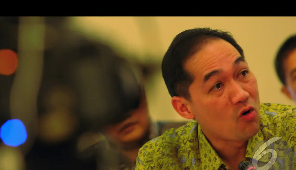 Lutfi menjelaskan penandatangan kesepakatan ini untuk memperkuat komitmen kedua belah pihak dalam melakukan sinergi, sinkronisasi serta koordinasi dalam persaingan usaha yang ketat sekaligus dinamis, Jakarta, Rabu (20/8/2014) (Liputan6.com/Faisal R Syam)