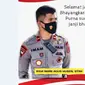 Seorang perwira Brimob Ipda Imam Agus Husein meninggal usai terlibat kecelakaan di kendari saat mengamankan aksi unjuk rasa 11 April.(Liputan6.com/dok)