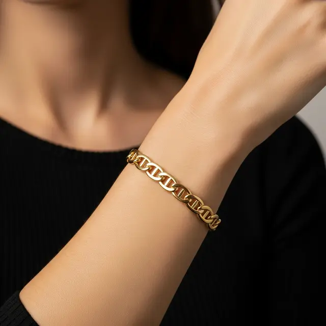 9 Model Gelang Emas yang Kuat,