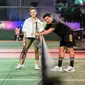 Ibnu Jamil dan Ririn Ekawati main tenis lapangan (Sumber: Instagram/ibnujamilo)