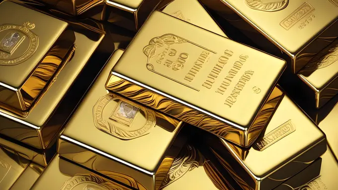 Ilustrasi harga emas hari ini