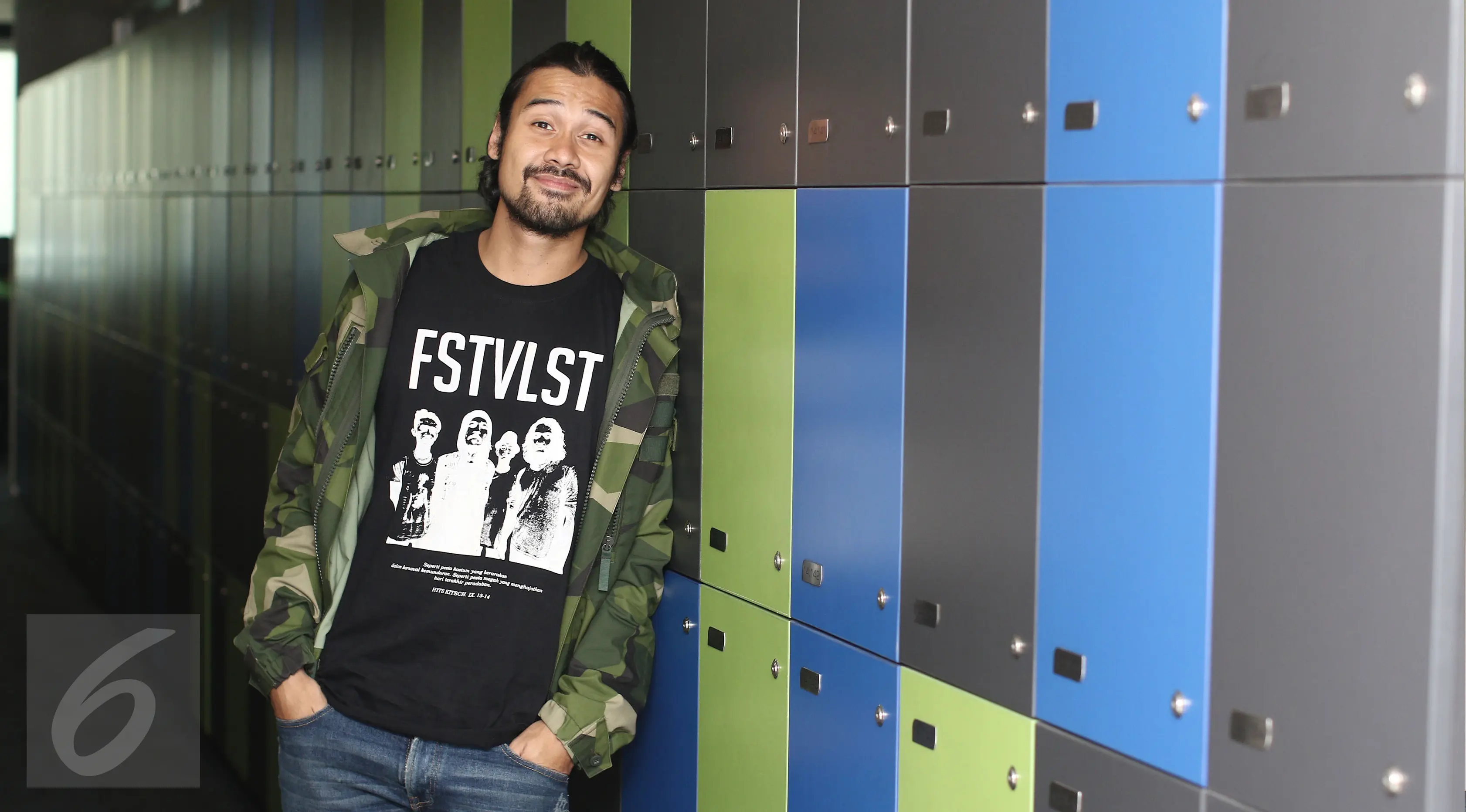 Aktor Chicco Jerikho (Liputan6.com/Herman Zakharia)