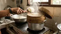 Cara Memasak Nasi ala Orang Desa, Hasilnya Lebih Enak dan Tahan Lama