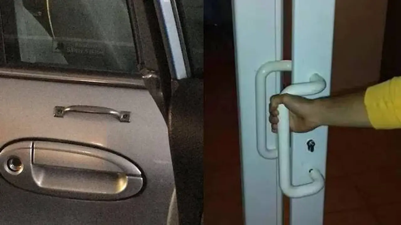 10 Potret Nyeleneh Tukang Salah Pasang Gagang Pintu Ini Bikin Susah