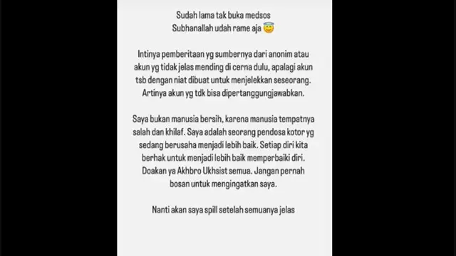 Dodi Hidayatullah Buka Suara Terkait Namanya yang Ramai Dikaitkan dengan Isu Pelecehan Seksual: Nanti Akan Saya Spill Setelah Semuanya Jelas