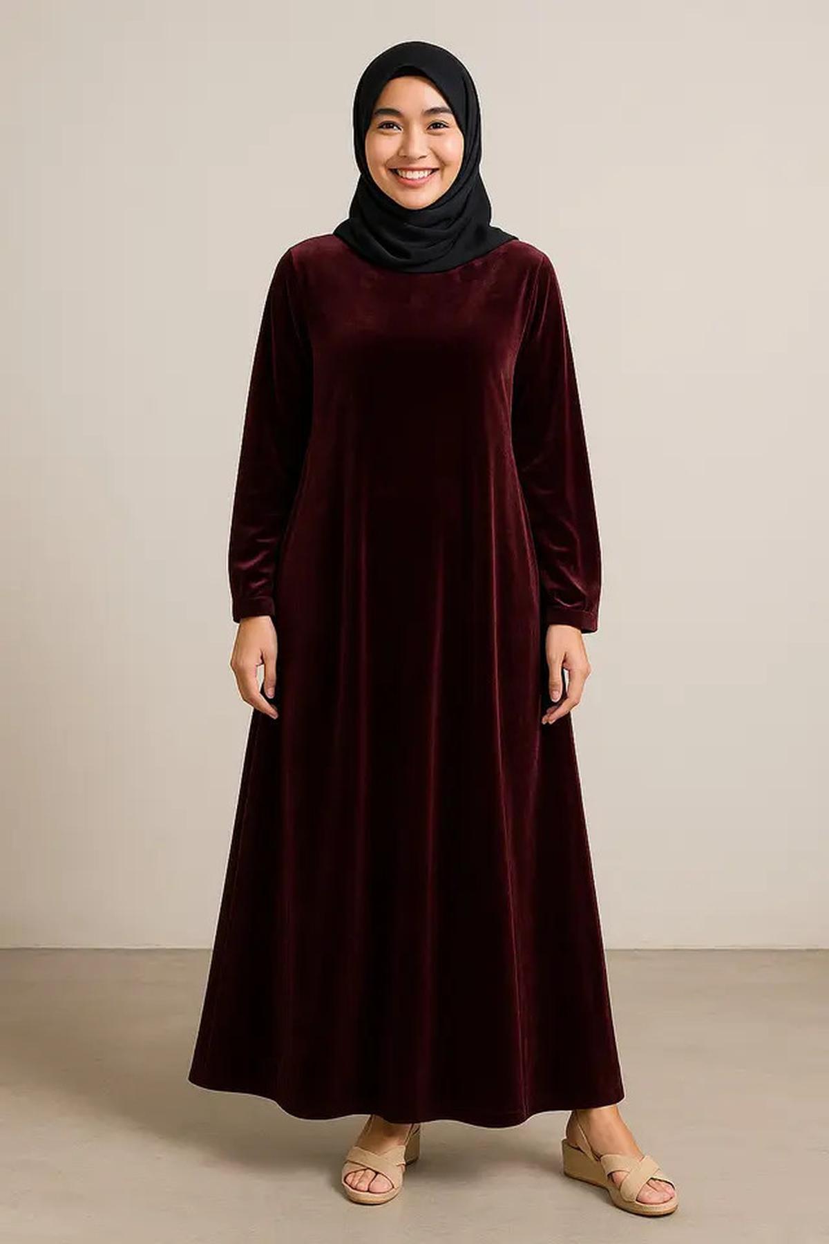 8 Model Gamis Syari Bahan Jatuh Enggak Bikin Gerah, Stylish untuk Berbagai Acara di 2025