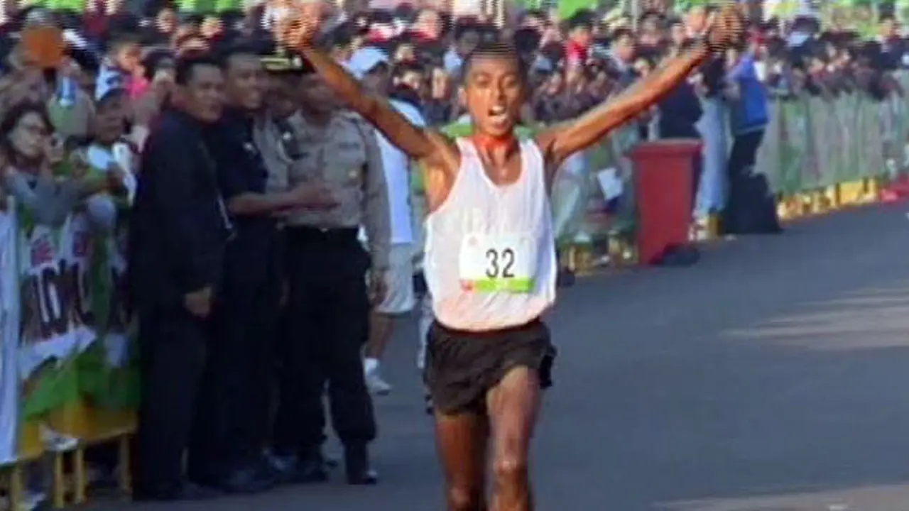Hut DKI Gelar Lari Maraton