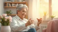 Penderita Penyakit Parkinson Sering Mengalami Tantangan Dalam Gerakan, yang Berdampak pada Kualitas Hidup Mereka (Ilustrasi by AI)