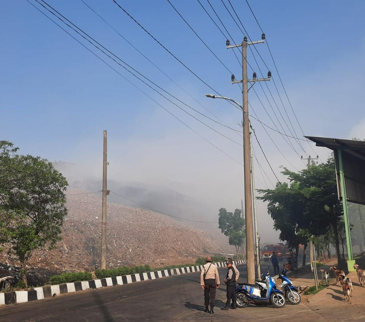 Adapun titik lokasi kebakaran berada di Zona 2, tepat di depan Power House dan PLTSA.<br>