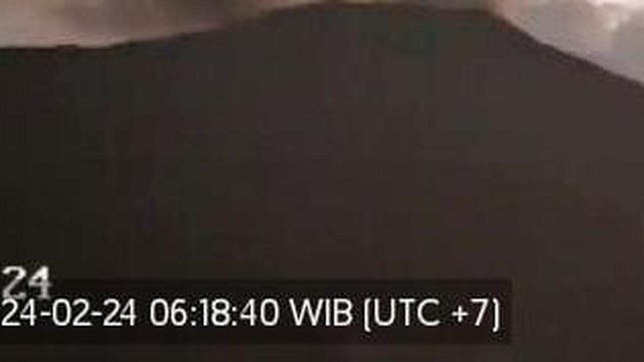 Gunung Marapi Sumbar Kembali Erupsi Pagi Ini, Tercatat 186 Letusan Sejak Desemeber 2023