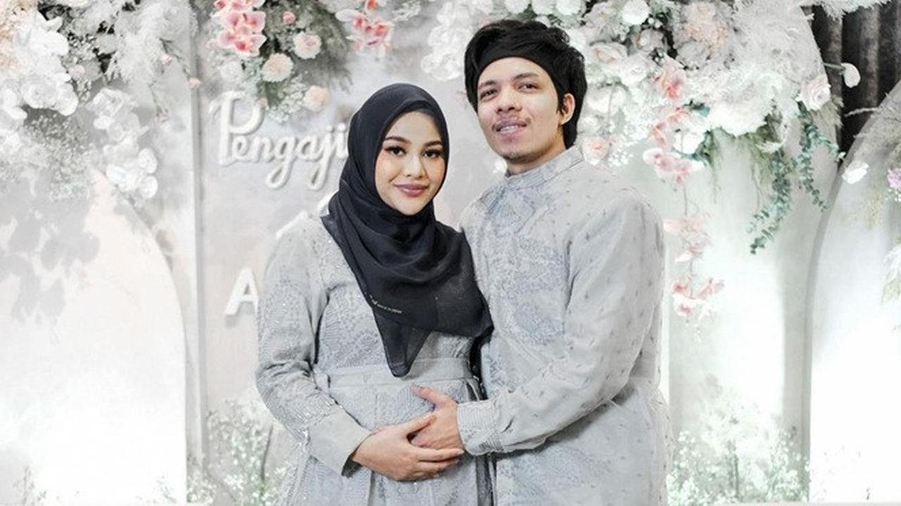 10 Momen Pengajian 4 Bulan Kehamilan Aurel Hermansyah, Penuh Haru Bahagia