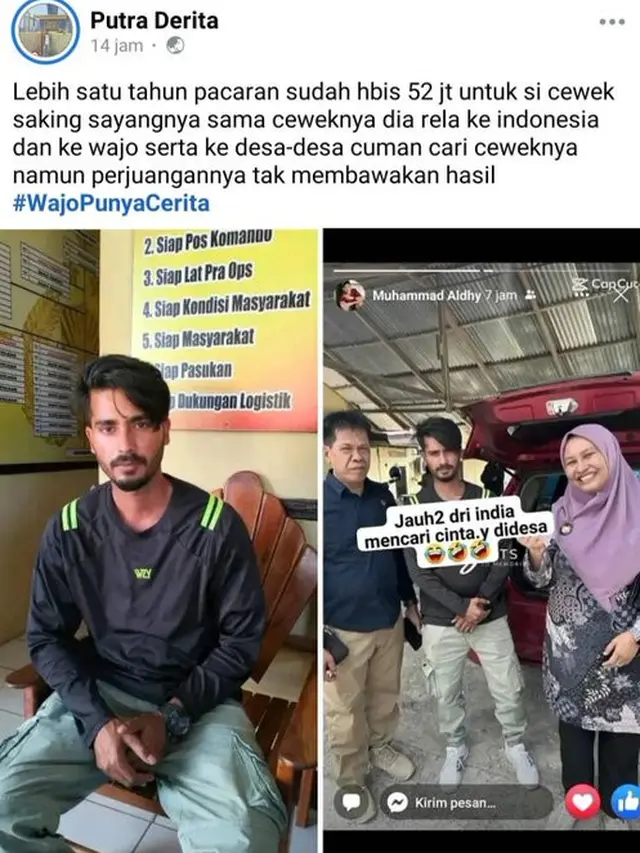 Pria India Ini Nekat ke Sulawesi Demi Melamar Kekasih, Malah Ditolak Calon Mertua