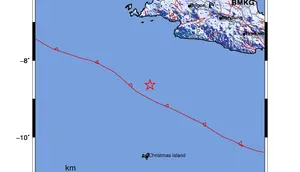 Gempa Magnitudo 5,2 Guncang Bayah Banten