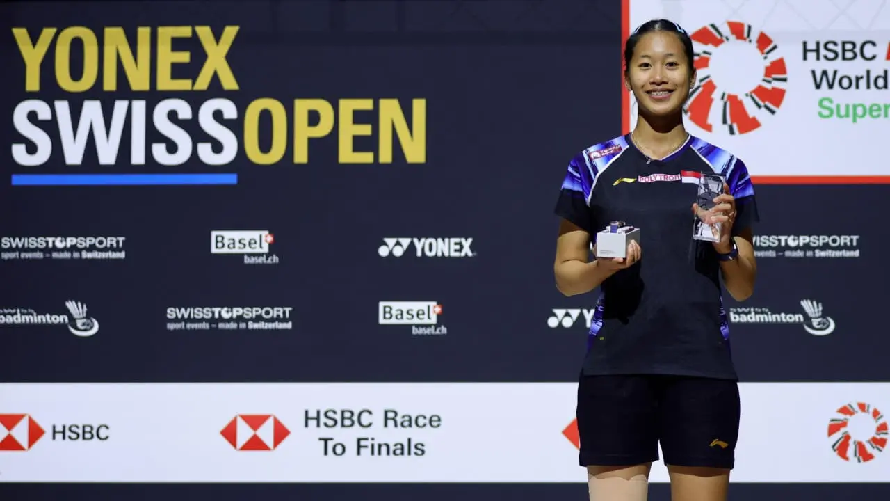Putri Kusuma Wardani - Swiss Open 2026.- Bulu Tangkis