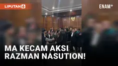 Aksi Razman Nasution dan Firdaus Oiwobo Dikecam Mahkamah Agung