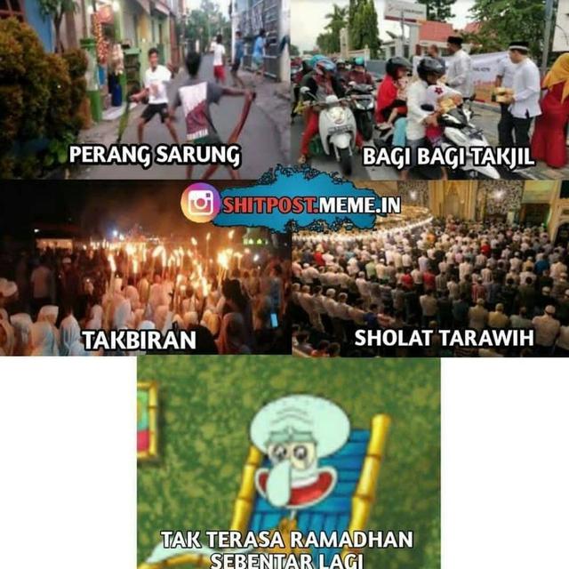 10 Meme Kocak Sambut Ramadan 2020, Tak Sabar Berpuasa ...