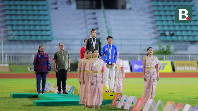 Foto: Kilau Emas Emilia Nova di SEA Games 2025