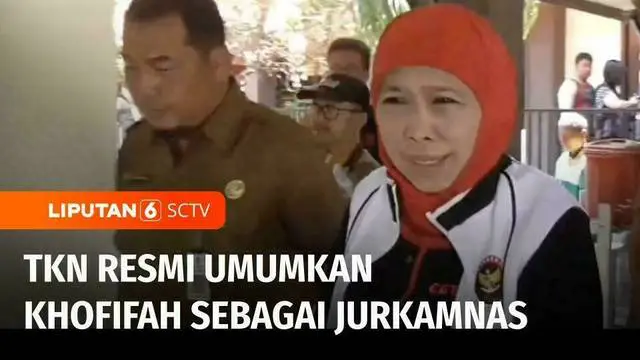 VIDEO: TKN Prabowo-Gibran Umumkan Khofifah Indar Parawansa Jadi Dewan Pengarah dan Jurkamnas