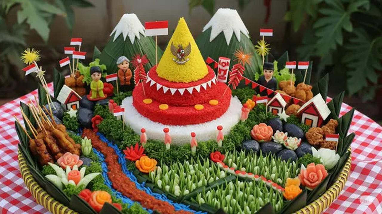 8 Cara Menghias Tumpeng Mini Sederhana Tapi Bagus untuk Lomba 17 Agustus, Ampuh Rebut Hati Dewan Juri