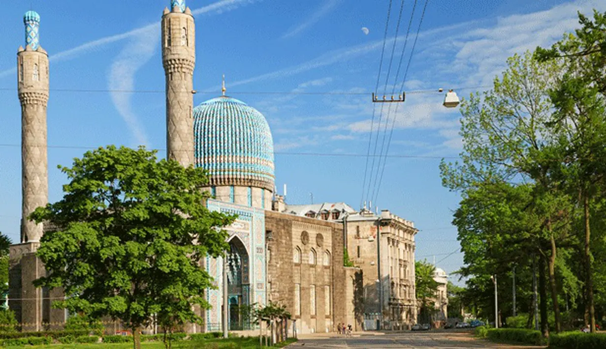 7 Masjid Yang Paling Indah di Rusia - Photo Fimela.com