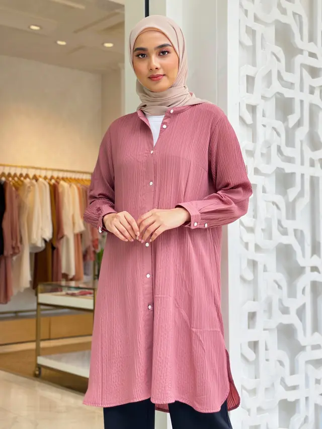 Model Tunik Crinkle Terbaru 2025