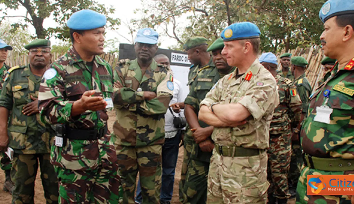 Citizen6, Kongo: Camp Tentara Kongo / Force Armed Republic Demokratic of Congo (FARDC), yang akan dikerjakan oleh Satgas Zeni TNI Konga XX-I/MONUSCO, Sabtu (14/4). (Pengirim: Badarudin Bakri)