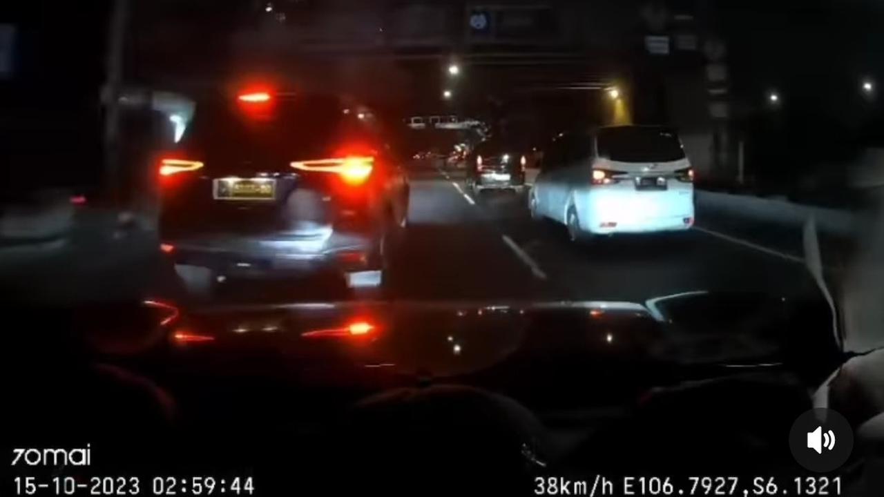 Viral Pengemudi Fortuner Arogan di Jakarta Utara, Pakai Pelat Mirip Mobil Dinas Polri