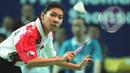 9. Susi Susanti (Tunggal Putri) Meraih medali perunggu Asian Games 1990 dan 1994. (AFP/Frederic Brown)