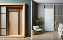 8 Inspirasi Pintu Kamar Minimalis, Bikin Tampilan Kamar Jadi Lebih Estetik