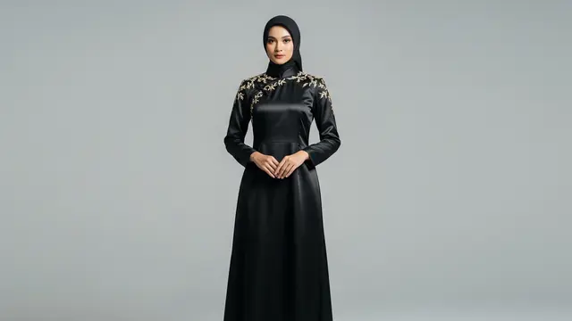 Cheongsam Bordir Minimalis Modern