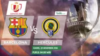 Copa Del Rey_Barcelona Vs Hercules (Bola.com/Adreanus Titus)