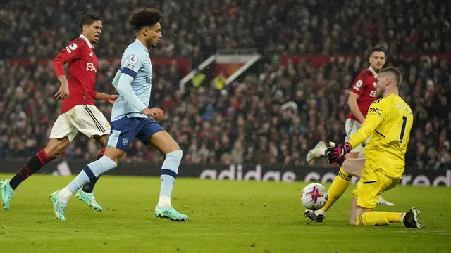 Foto: Cetak Gol ke-27 Musim Ini, Marcus Rahford Bawa MU Ramaikan Persaingan di Tiga Besar Liga Inggris 2022 / 2023