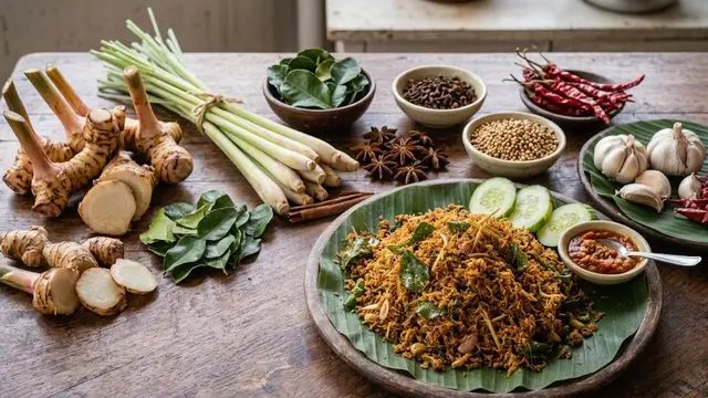 Bumbu rempah lengkuas
