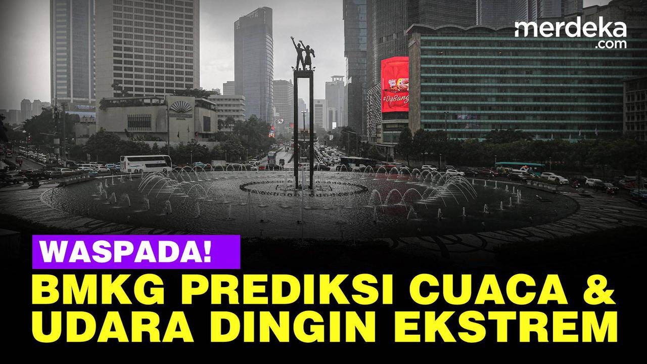 VIDEO: Hati-Hati! BMKG Prediksi Hujan Lebat Malam Tahun Baru & Udara Dingin Awal 2023