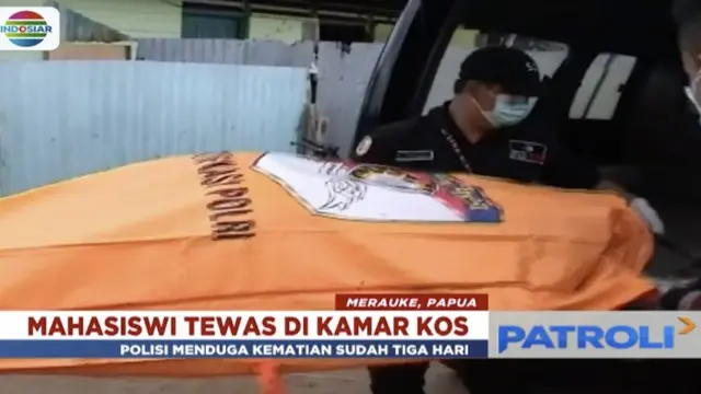 Seorang wanita yang baru saja wisuda ditemukan tewas di dalam kamar kos di Seringgu, Merauke, Papua.