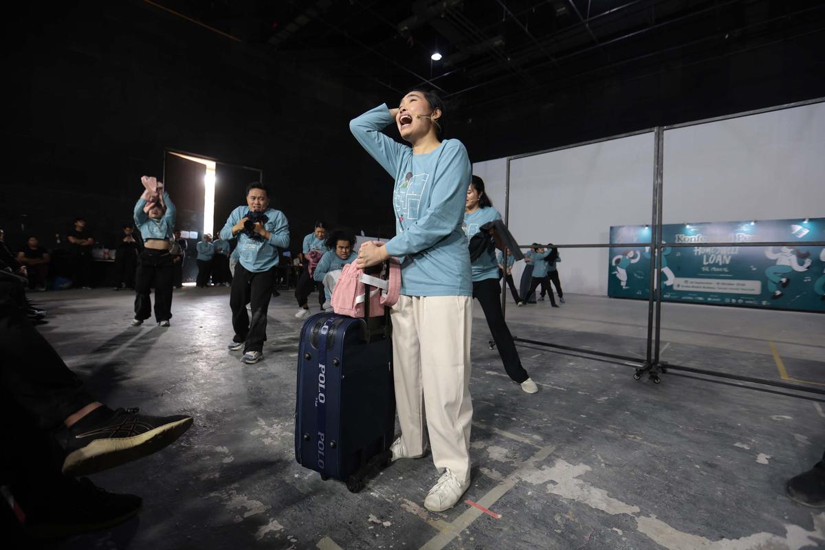 Mengintip Latihan Para Pemain Home Sweet Loan The Musical