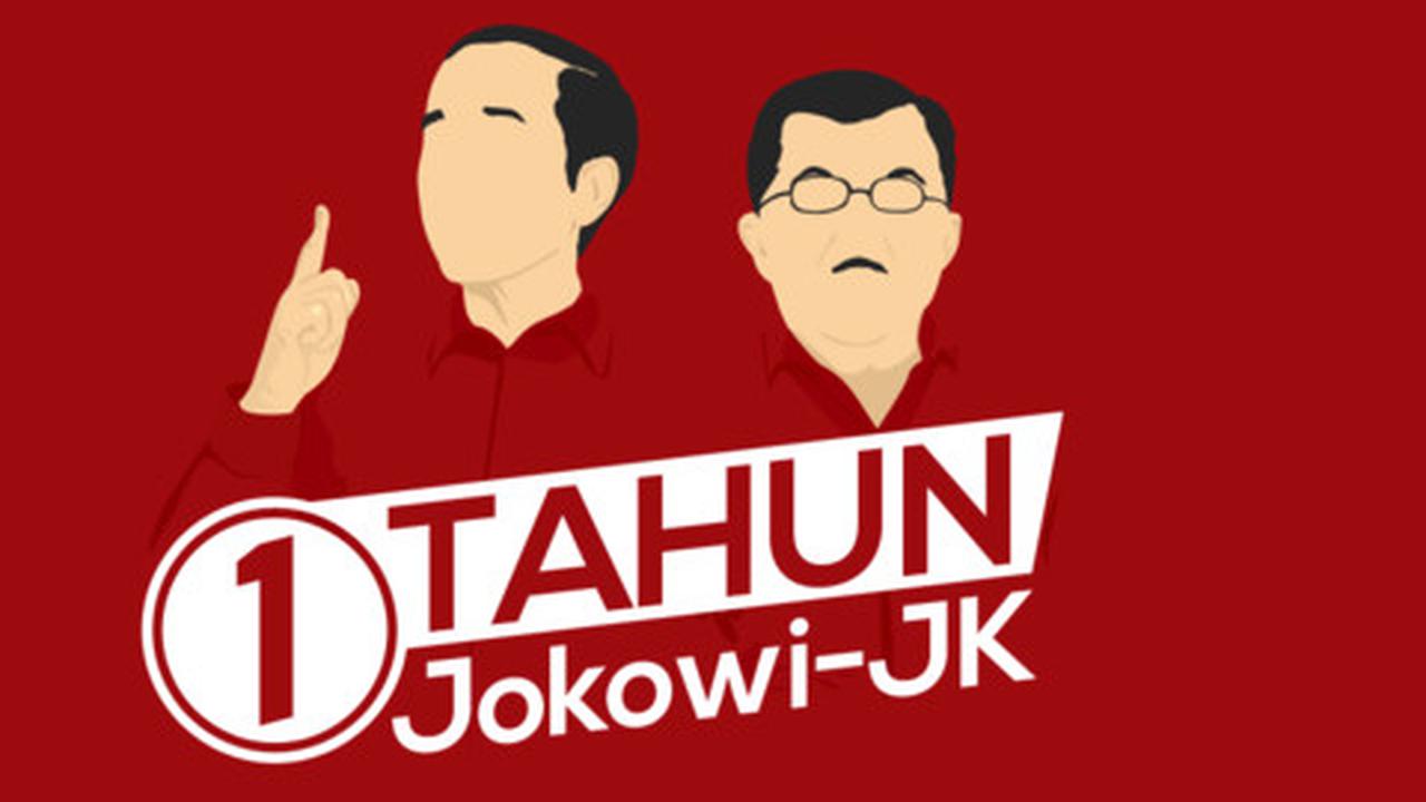 Setahun Jokowi-JK, capaian target masih jauh dari harapan