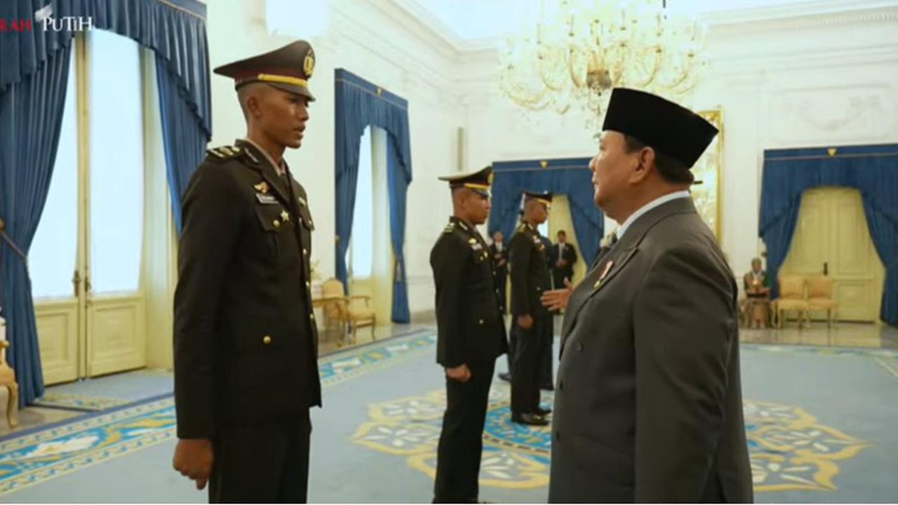 Pelantikan perwiran TNI-Polri 2025