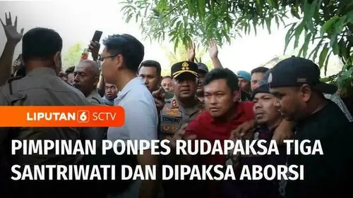 VIDEO: Pimpinan Ponpes di Serang Jadi Tersangka, Diduga Cabuli Santriwati hingga Paksa Aborsi!